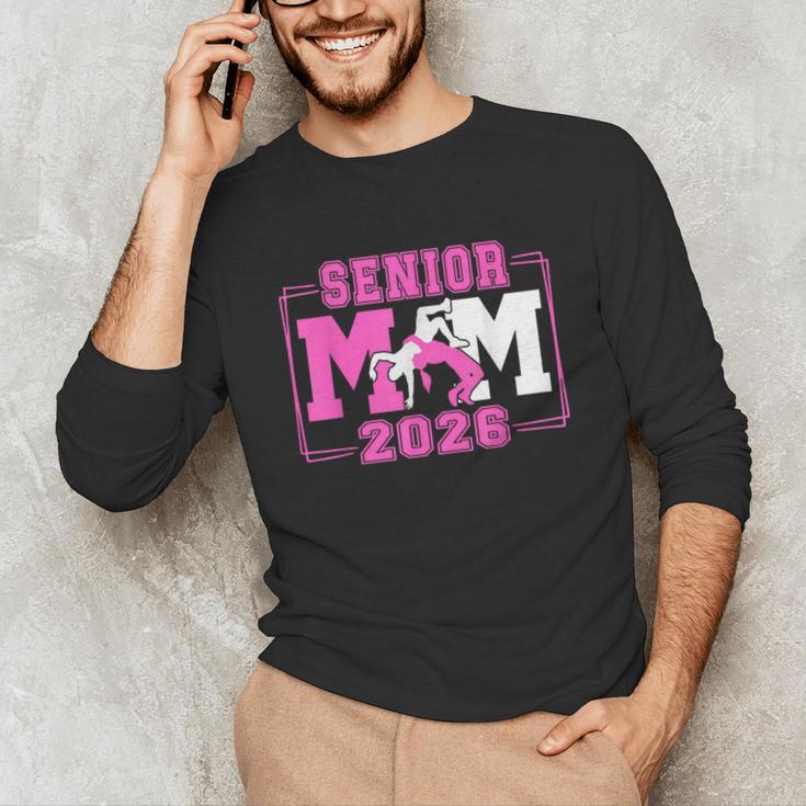Wrestling Senior Mom Wrestling Senior 2026 Graduation Unisex Long Sleeve T-Shirt