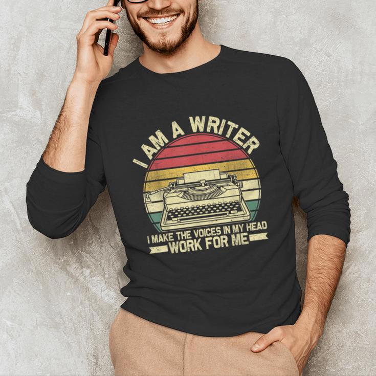 Writer Shirt Men Women Author Book Novelist Poet Unisex Long Sleeve T-Shirt