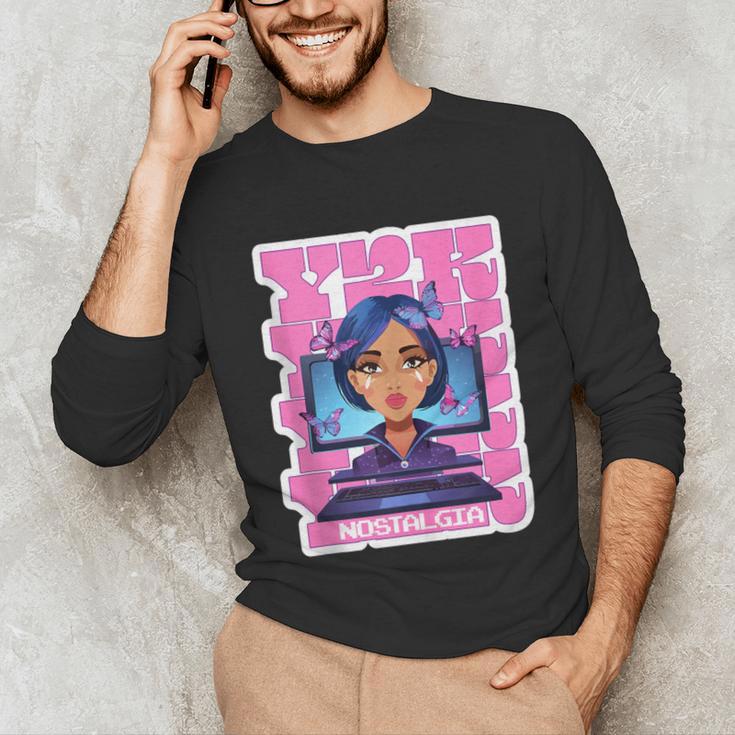 Y2K Nostalgia Retro Aesthetic Trendy Vintage Unisex Long Sleeve T-Shirt