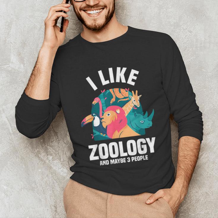 Zoologist Scientist Wildlife Biologist Zoology Introverted Unisex Long Sleeve T-Shirt Zoologist Scientist Wildlife Biologist Zoology Introverted Unisex Long Sleeve T-Shirt
