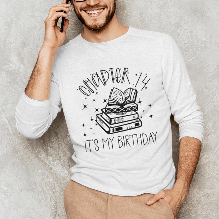 14th Birthday Girls Chapter 14 Its My Birthday Book Lover Unisex Long Sleeve T-Shirt