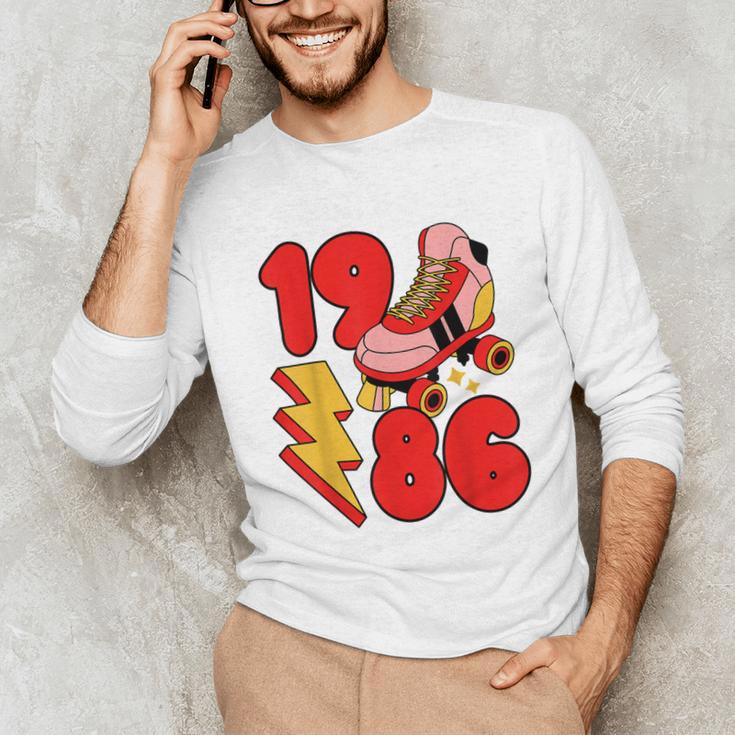 1986 Retro Roller Skate Vintage 80s Nostalgia Collector Unisex Long Sleeve T-Shirt