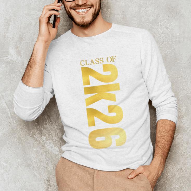 2K26 Class Of 2026 Graduation College Senior Back To School Premium Tri-Blend Unisex Long Sleeve T-Shirt