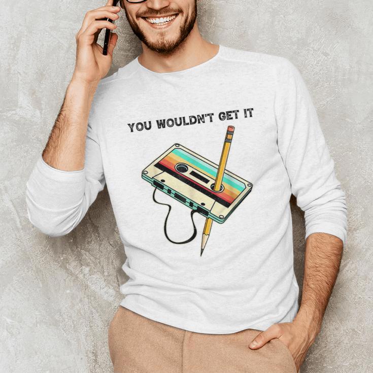70s 80s 90s Retro Party Costume Nostalgia Cassette Unisex Long Sleeve T-Shirt 70s 80s 90s Retro Party Costume Nostalgia Cassette Unisex Long Sleeve T-Shirt