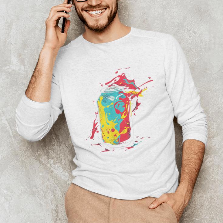 80s Nostalgia Soda Can Unisex Long Sleeve T-Shirt