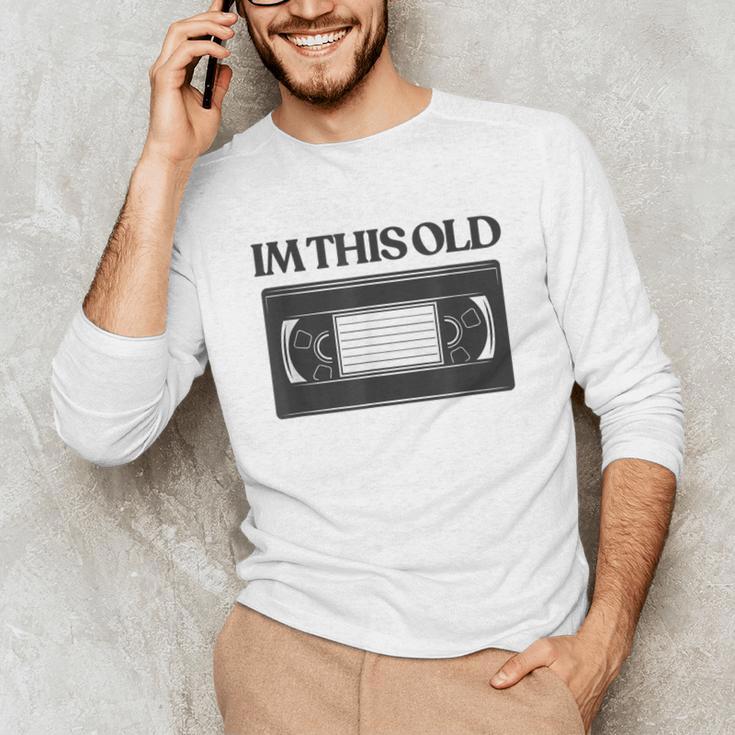 80s VHS Video Cassette Nostalgia Unisex Long Sleeve T-Shirt 80s VHS Video Cassette Nostalgia Unisex Long Sleeve T-Shirt