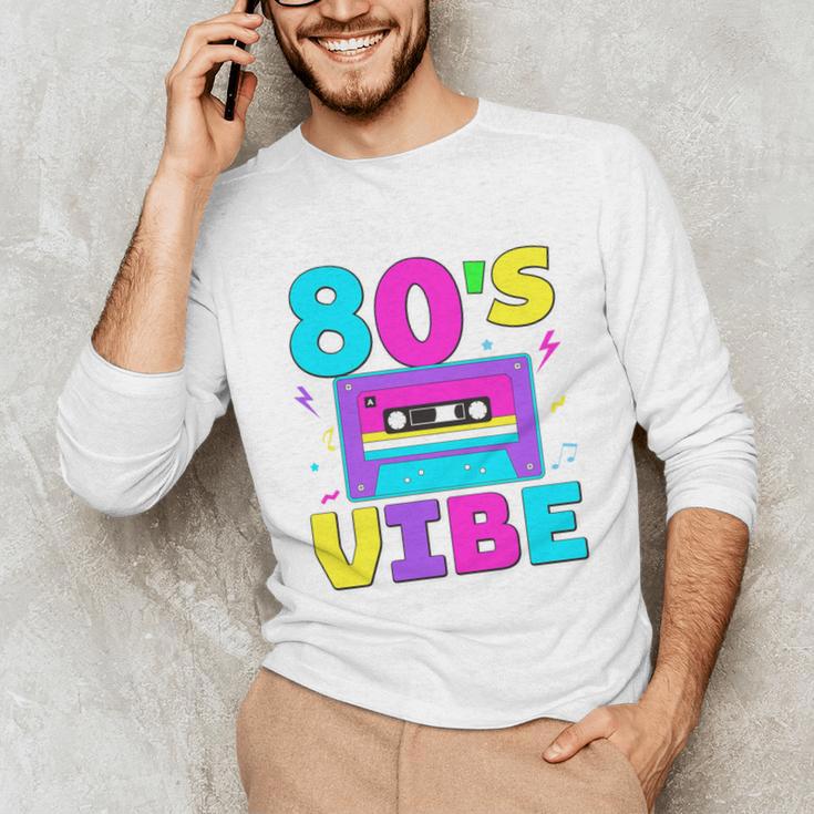 80's Vibe Retro Style Cassette Tape Nostalgia 1980s Party Premium Tri-Blend Unisex Long Sleeve T-Shirt 80's Vibe Retro Style Cassette Tape Nostalgia 1980s Party Premium Tri-Blend Unisex Long Sleeve T-Shirt