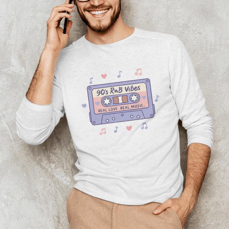 90s RNB Vibes Cassette – Retro Music Nostalgia RNB Cassette Premium Tri-Blend Unisex Long Sleeve T-Shirt 90s RNB Vibes Cassette – Retro Music Nostalgia RNB Cassette Premium Tri-Blend Unisex Long Sleeve T-Shirt