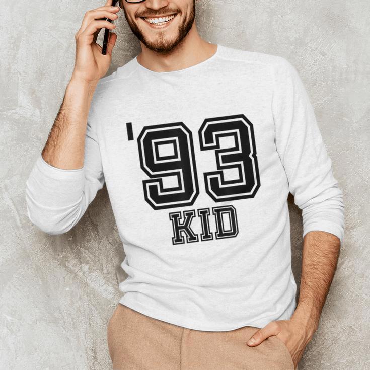 '93 Kid Perfect Vintage Retro Nostalgia Gear For Year 1993 Unisex Long Sleeve T-Shirt