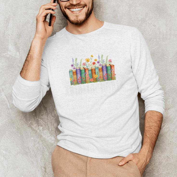 Abibliophobia Definition Book Reader Book Nerd Book Reading Premium Tri-Blend Unisex Long Sleeve T-Shirt