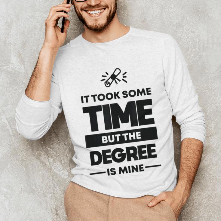 Adult College Graduation Unisex Long Sleeve T-Shirt