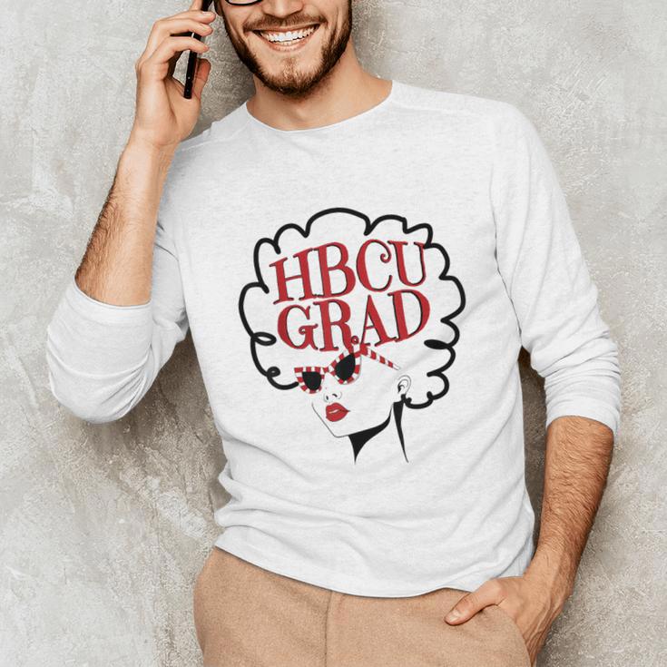 African American HBCU Grad College Graduation Unisex Long Sleeve T-Shirt