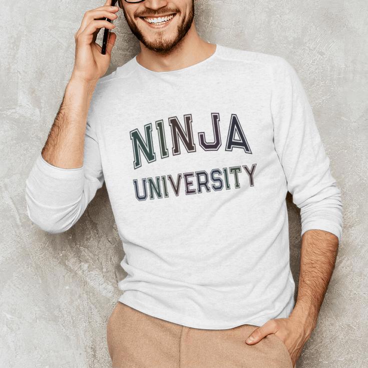 Antisocial NINJA UNIVERSITY Introvert Sarcastic Unisex Long Sleeve T-Shirt Antisocial NINJA UNIVERSITY Introvert Sarcastic Unisex Long Sleeve T-Shirt