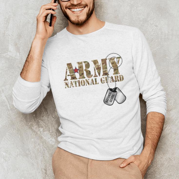 Army National Guard Mom Army National Guard Graduation Mom Unisex Long Sleeve T-Shirt