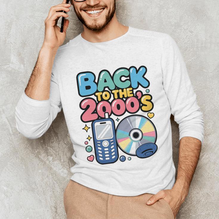Back To The 2000s Retro Nostalgia Premium Tri-Blend Unisex Long Sleeve T-Shirt Back To The 2000s Retro Nostalgia Premium Tri-Blend Unisex Long Sleeve T-Shirt