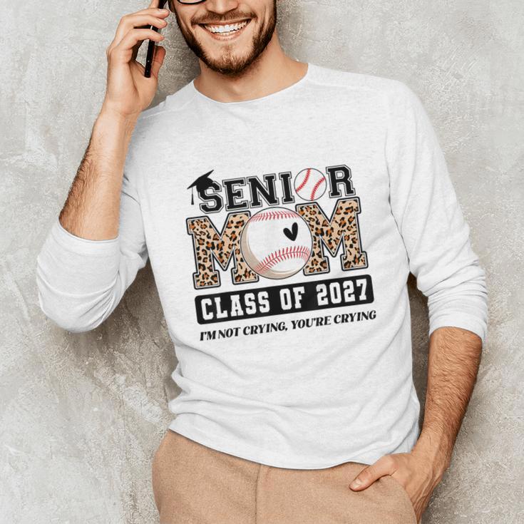 Baseball Senior Class Of 2027 Senior 2027 Graduation Women Unisex Long Sleeve T-Shirt