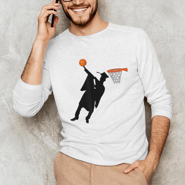 Basketball Slam Dunk Elementary Graduation 2025 6th Grade Unisex Long Sleeve T-Shirt