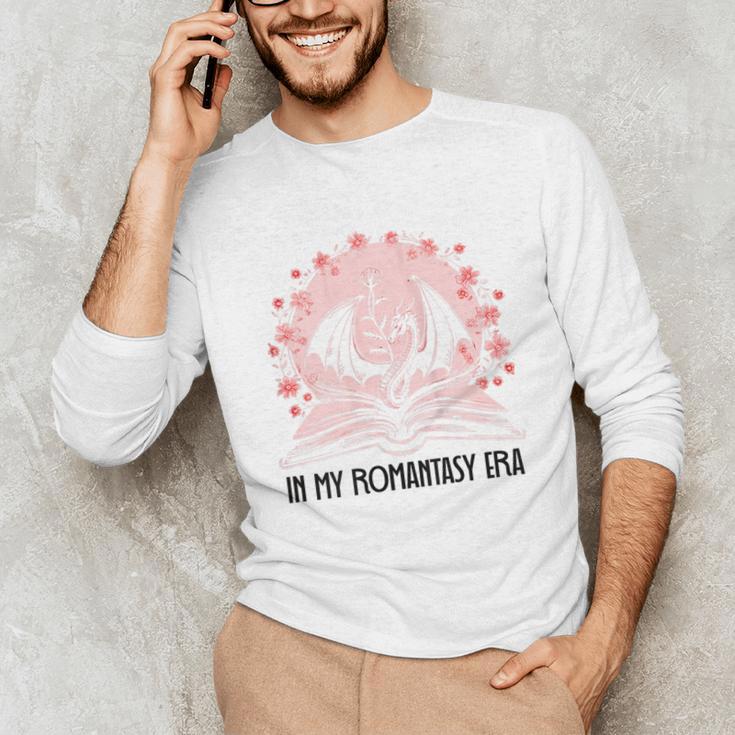 Book Dragon In My Fantasy Era Romantasy Bookish Books Lovers Unisex Long Sleeve T-Shirt Book Dragon In My Fantasy Era Romantasy Bookish Books Lovers Unisex Long Sleeve T-Shirt