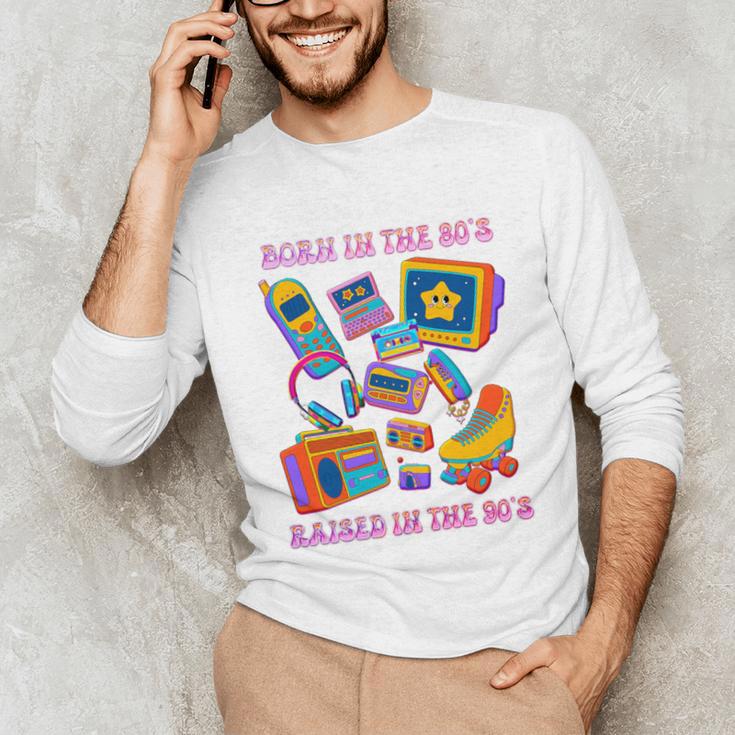 Born In The 80s Raised In The 90s Nostalgia Retro Memories Premium Tri-Blend Unisex Long Sleeve T-Shirt Born In The 80s Raised In The 90s Nostalgia Retro Memories Premium Tri-Blend Unisex Long Sleeve T-Shirt