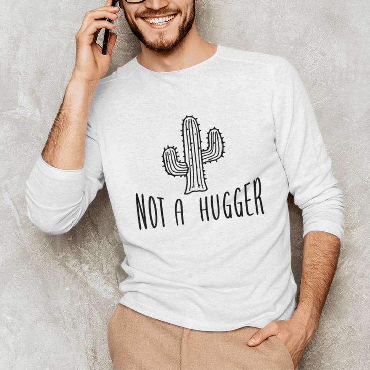 Cactus Not A Hugger Homebody Introvert Unisex Long Sleeve T-Shirt Cactus Not A Hugger Homebody Introvert Unisex Long Sleeve T-Shirt