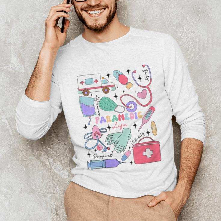Can’t Talk Right Now Doing Paramedic Nurse Graduation Unisex Long Sleeve T-Shirt