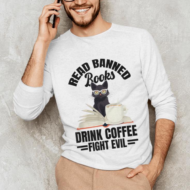 Cat I Read Banned Books Shirt Bookworm Avid Reader For Men Women Kids Unisex Long Sleeve T-Shirt Cat I Read Banned Books Shirt Bookworm Avid Reader For Men Women Kids Unisex Long Sleeve T-Shirt