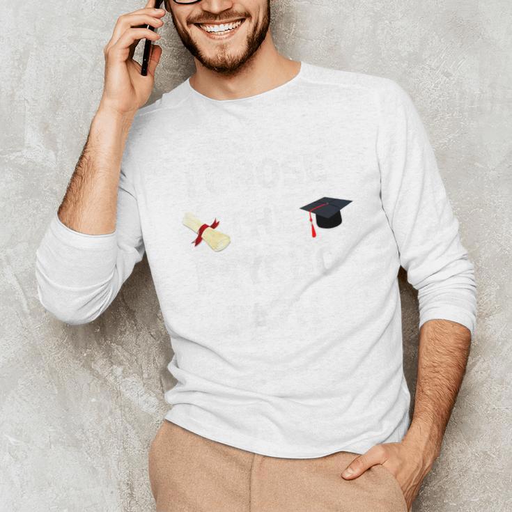 I Chose Psycho Path Psychology Major Graduation Shirt Unisex Long Sleeve T-Shirt
