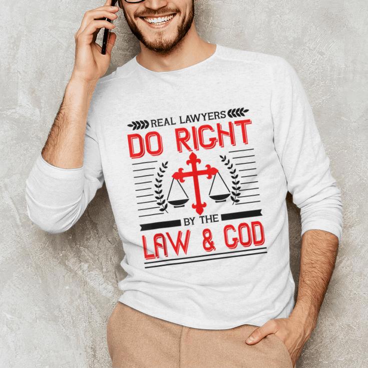Christian Lawyer Attorney Law Student Graduation Exam Unisex Long Sleeve T-Shirt