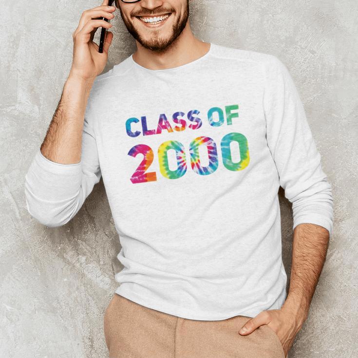 Class Of 2000 School Reunion College Highschool Graduation Premium Tri-Blend Unisex Long Sleeve T-Shirt