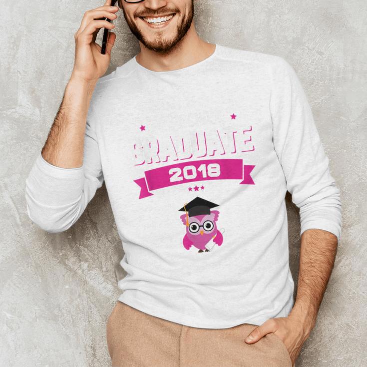 Class Of 2018 Preschool Graduation Girls Pre K Unisex Long Sleeve T-Shirt