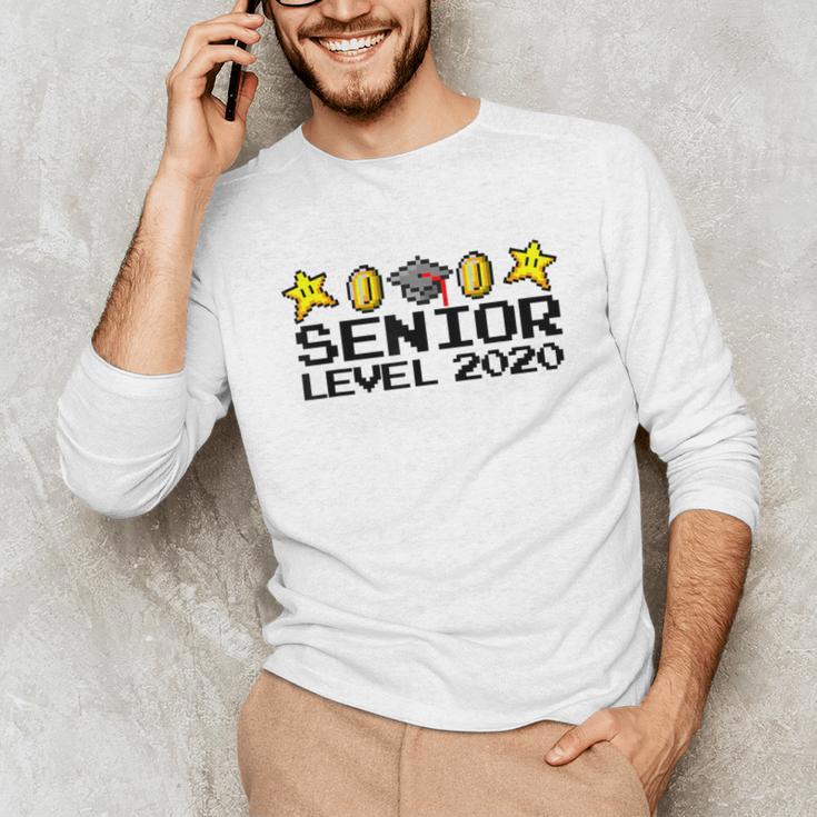 Class Of 2020 Senior Retro Video Game Graduation Gamer Unisex Long Sleeve T-Shirt