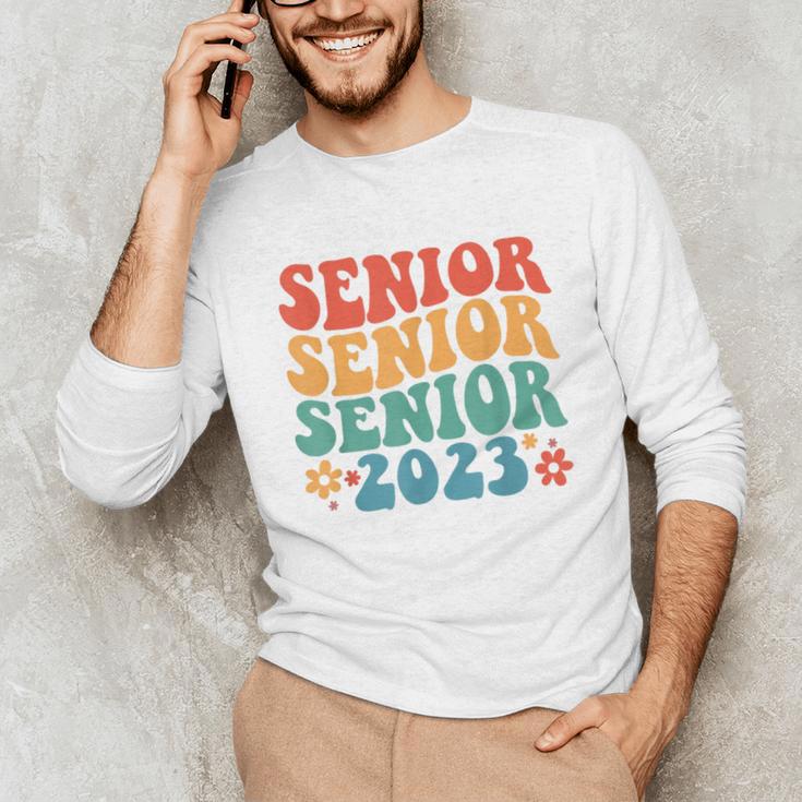 Class Of 2023 Senior 2023 Graduation Retro Seniors Unisex Long Sleeve T-Shirt