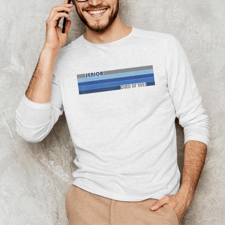 Class Of 2023 Senior Retro 2023 Grad Graduate Graduation Unisex Long Sleeve T-Shirt