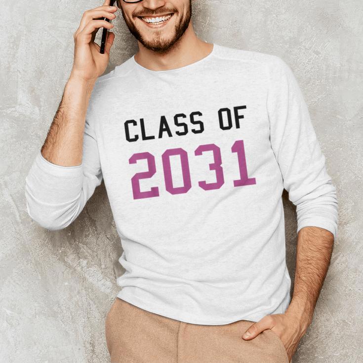 Class Of 2031 Graduation T-Shirt Unisex Long Sleeve T-Shirt