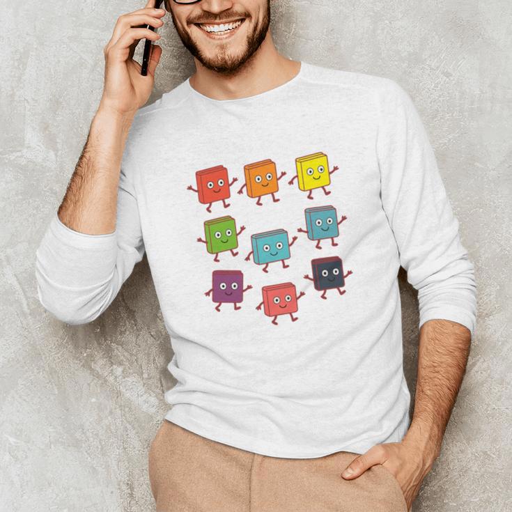 Color Our World Book Lover Reading Bookworm Reader Unisex Long Sleeve T-Shirt Color Our World Book Lover Reading Bookworm Reader Unisex Long Sleeve T-Shirt