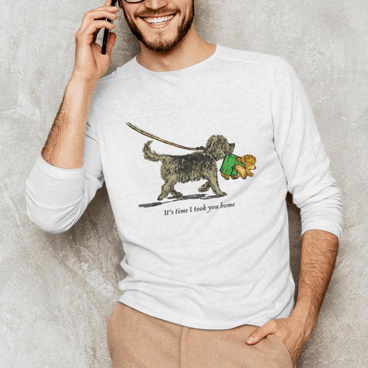 Corduroy Time I Took You Home Teddy Bear Children's Book Unisex Long Sleeve T-Shirt