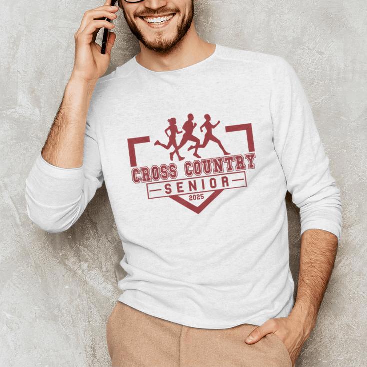 Cross Country Senior Night Senior 2025 Graduation Party 48 Unisex Long Sleeve T-Shirt