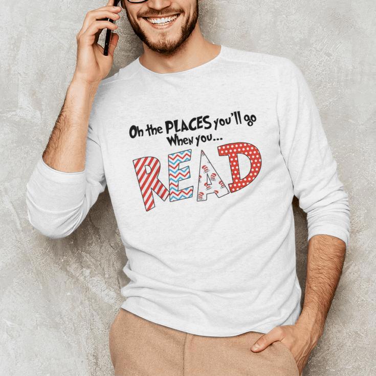 Cute Read Reading Day Book Lovers Teachers Students Kids Unisex Long Sleeve T-Shirt
