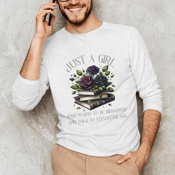 Dark Romance Women Smutt Book Lover Merch STFUATTDLAGG Good Unisex Long Sleeve T-Shirt Dark Romance Women Smutt Book Lover Merch STFUATTDLAGG Good Unisex Long Sleeve T-Shirt