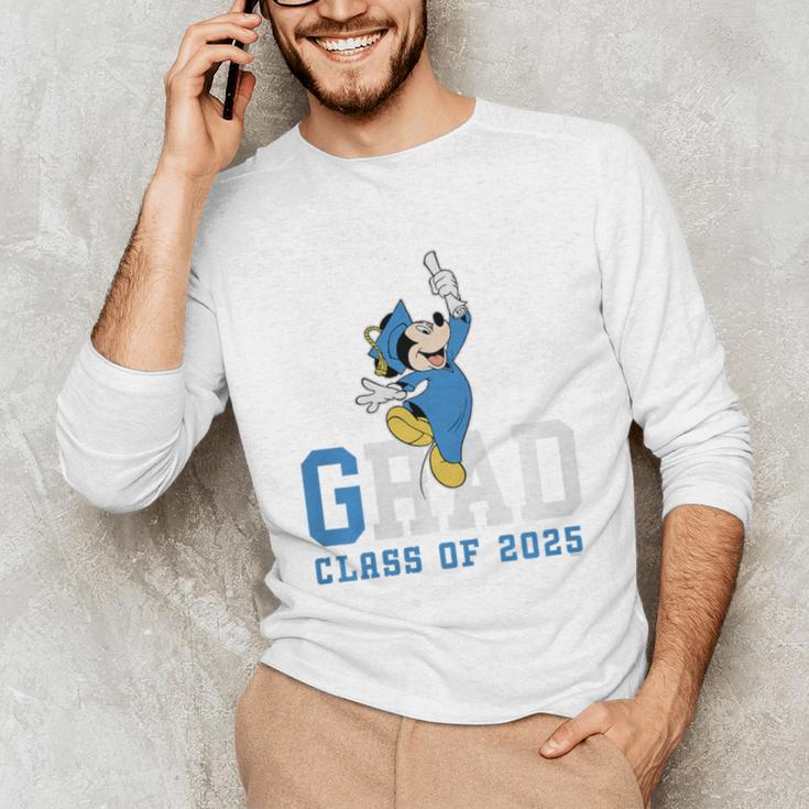 Disney Mickey Mouse 2025 Graduation Class Of '25 Rad Grad Premium Tri-Blend Unisex Long Sleeve T-Shirt