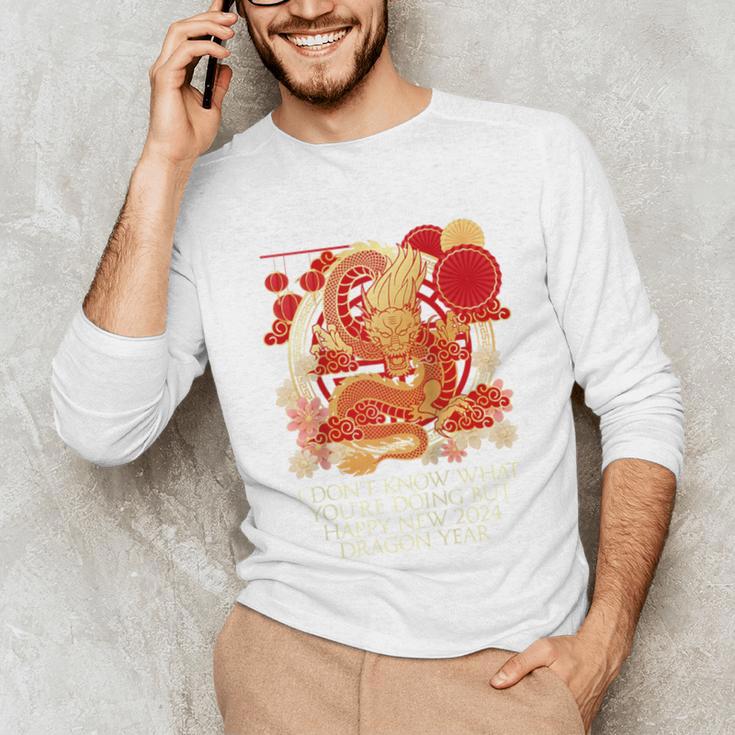 I Dont Know What Youre Doing Chinese New Year Introvert Raglan Baseball Tee Unisex Long Sleeve T-Shirt I Dont Know What Youre Doing Chinese New Year Introvert Raglan Baseball Tee Unisex Long Sleeve T-Shirt