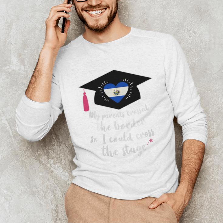 El Salvador Pride Graduation 2019 Tshirt Premium Tri-Blend Unisex Long Sleeve T-Shirt