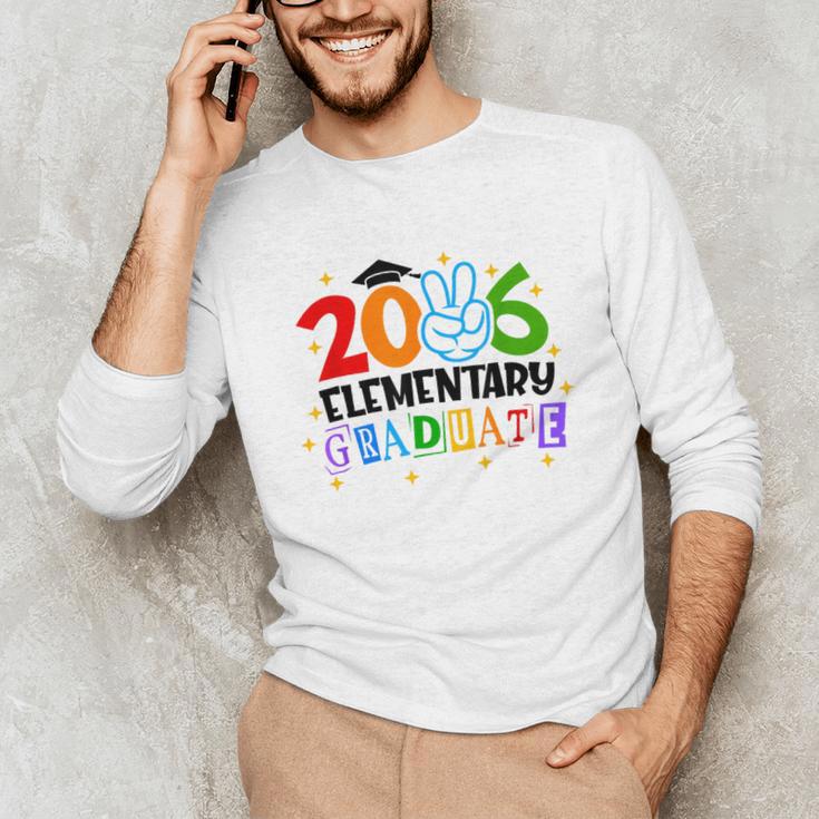 Elementary Graduate 2026 Graduation Class Of 2026 Kids Unisex Long Sleeve T-Shirt