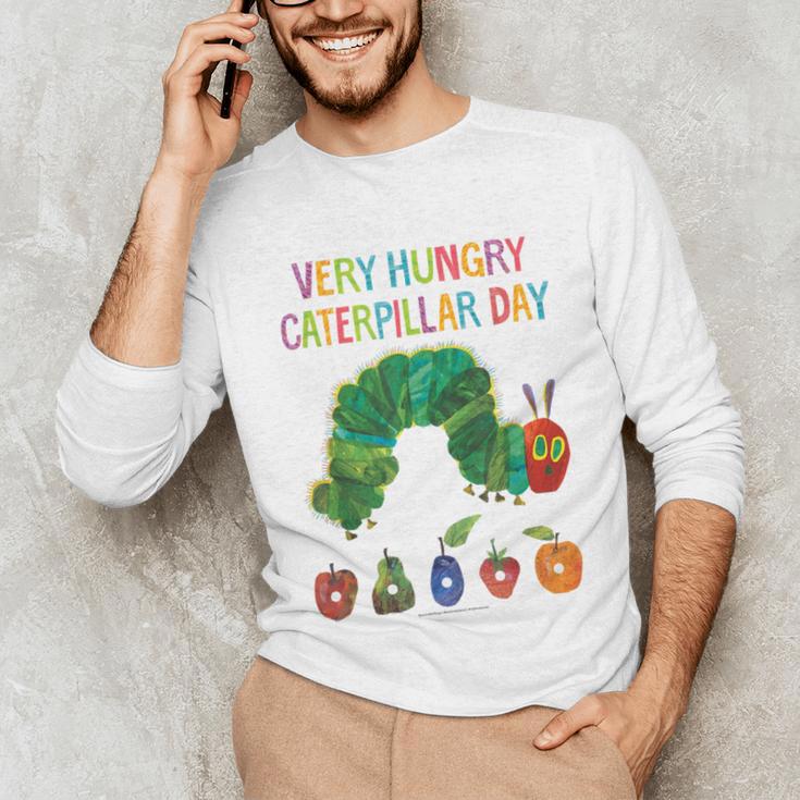 Eric Carle Very Hungry Caterpillar Day Children's Book Unisex Long Sleeve T-Shirt
