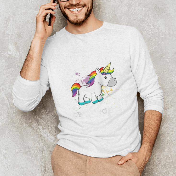 Ew People Unicorn Lover Introvert Rainbow Unicorn Raglan Baseball Tee Unisex Long Sleeve T-Shirt