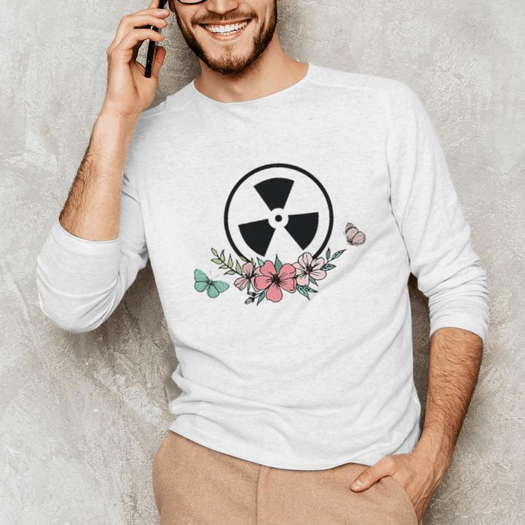 Floral Rad Tech Radiology Graduation X-Ray Tech Unisex Long Sleeve T-Shirt