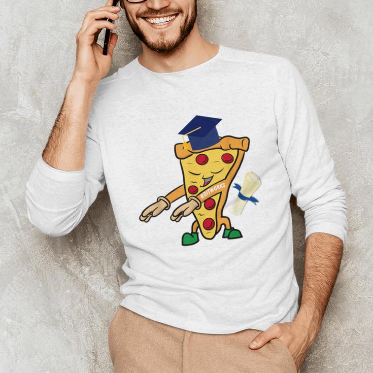 Flossing Pizza Dairy OIT For Dairy OIT Graduation Unisex Long Sleeve T-Shirt