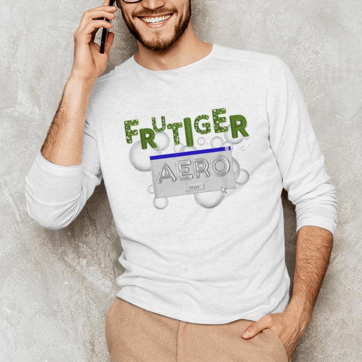 Frutiger Aero Y2K Fashion Trends Grass Fun Computers Unisex Long Sleeve T-Shirt Frutiger Aero Y2K Fashion Trends Grass Fun Computers Unisex Long Sleeve T-Shirt