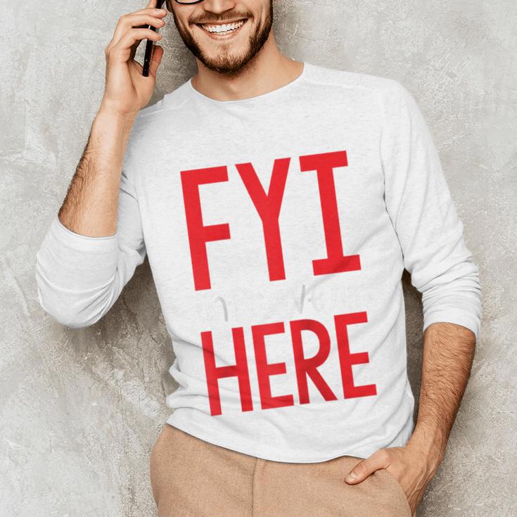 Fyi Introvert Here Raglan Baseball Tee Unisex Long Sleeve T-Shirt Fyi Introvert Here Raglan Baseball Tee Unisex Long Sleeve T-Shirt