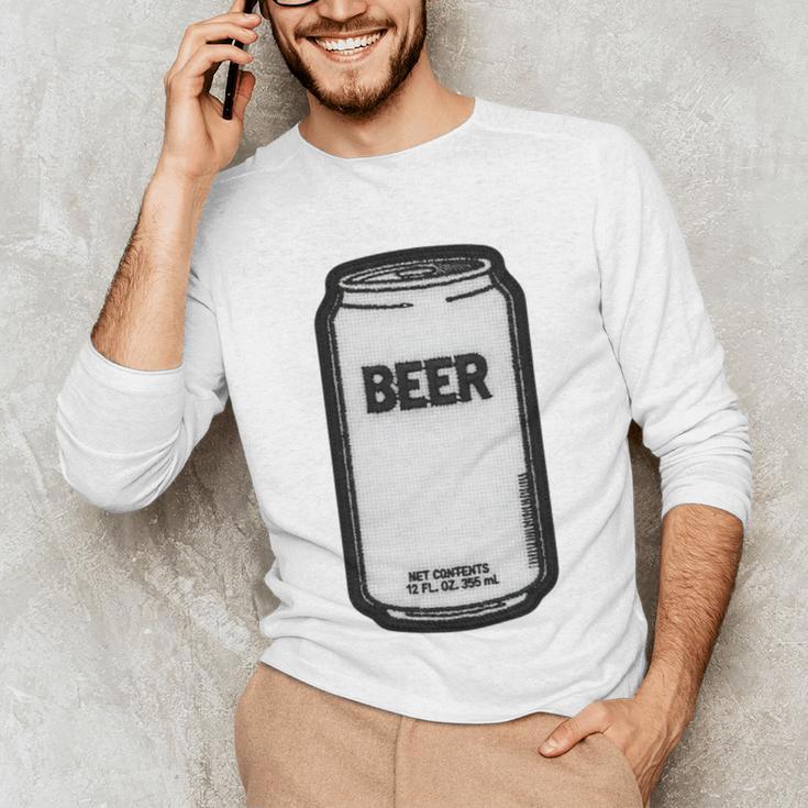 Generic Beer 1980s 80s Nostalgia Premium Tri-Blend Unisex Long Sleeve T-Shirt